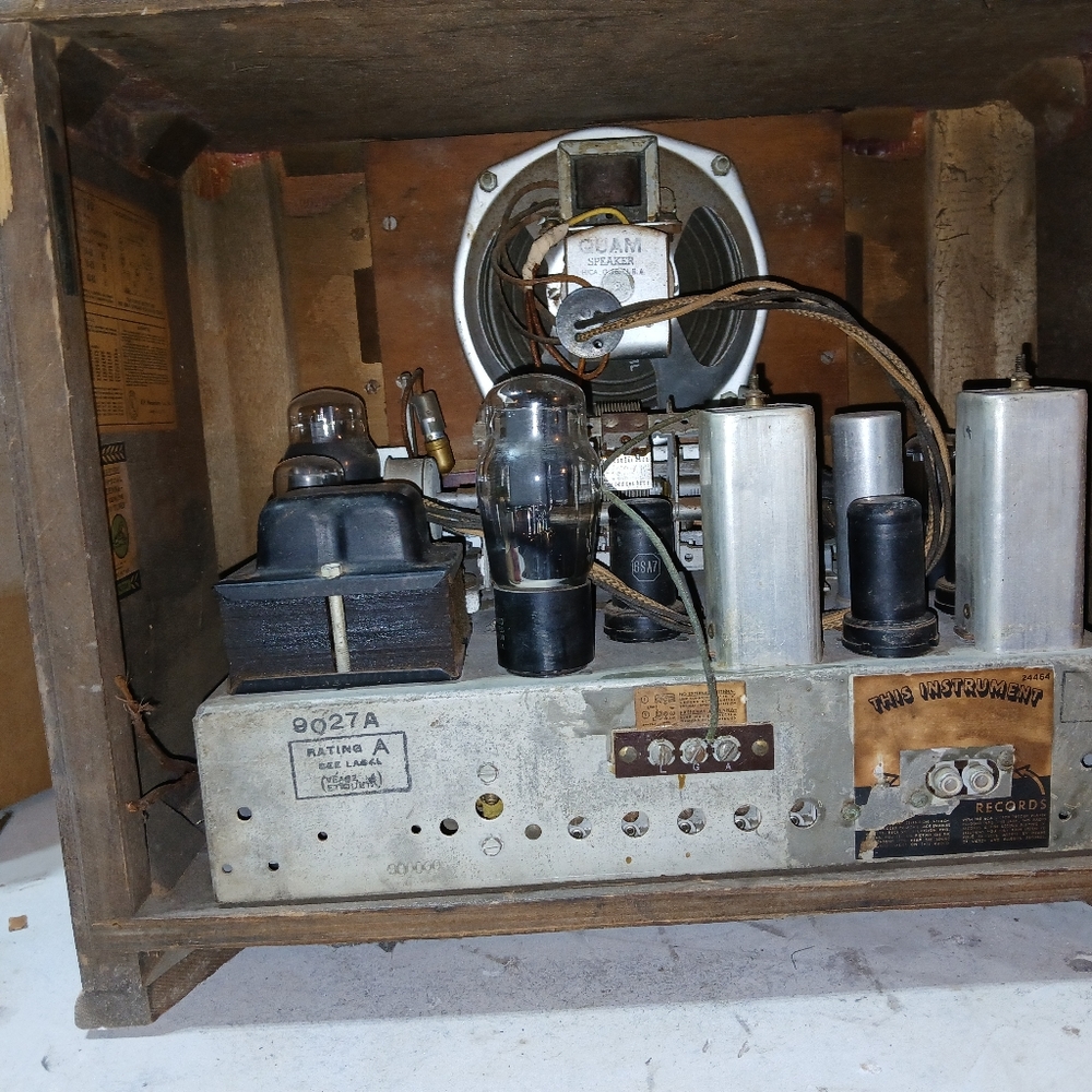 1939 rca table top radio